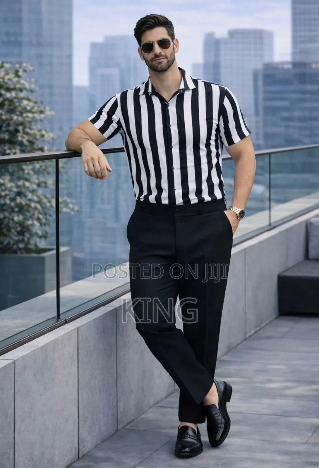 Relaxed Fit Shirt and Gentle Pants Set