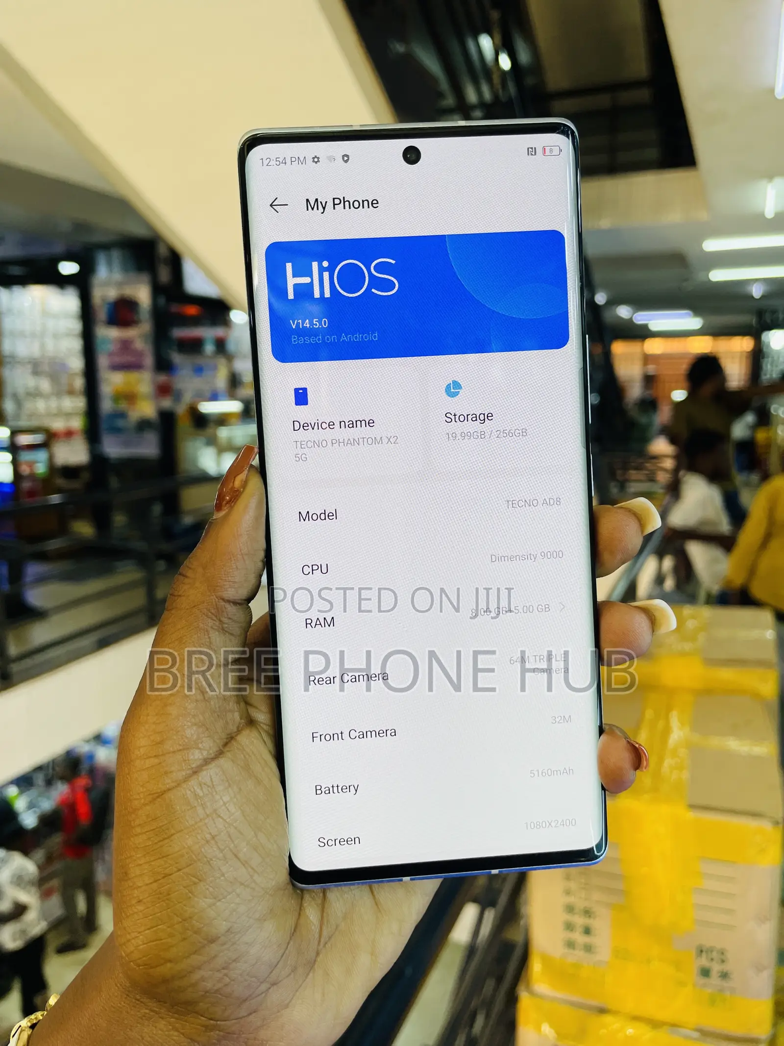 Tecno Phantom X2 5G 256 GB Blue