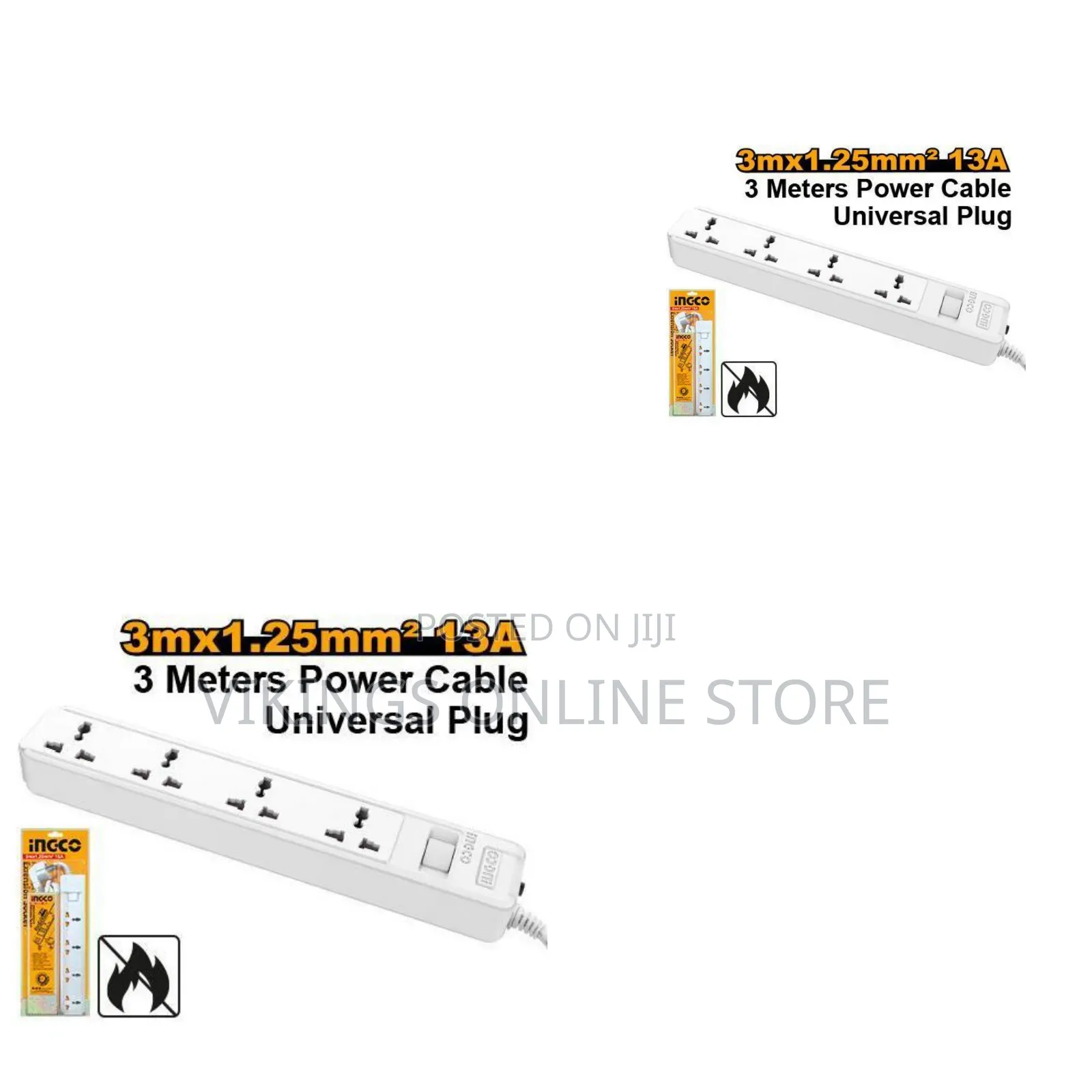 Ingco Hes23042v - Extension Socket - Orange