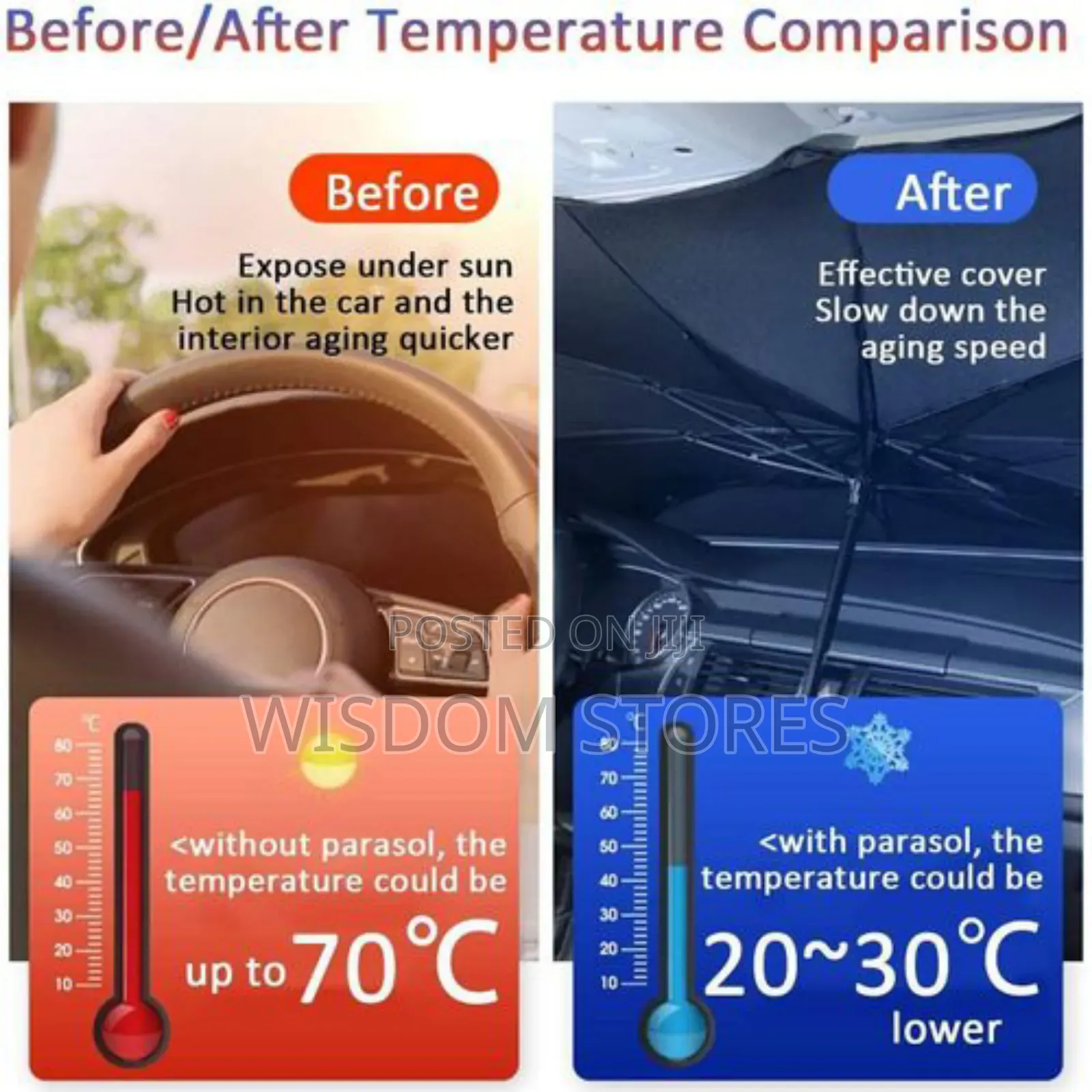 Car Front Window Cover