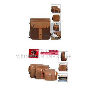 Deng Gao 3 Piece Tote Fashion Business Custom Shoulder Messenger Bags