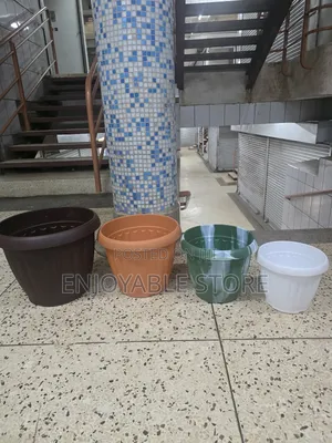 Static Plastic Flower Pots Plastic Flower Pots