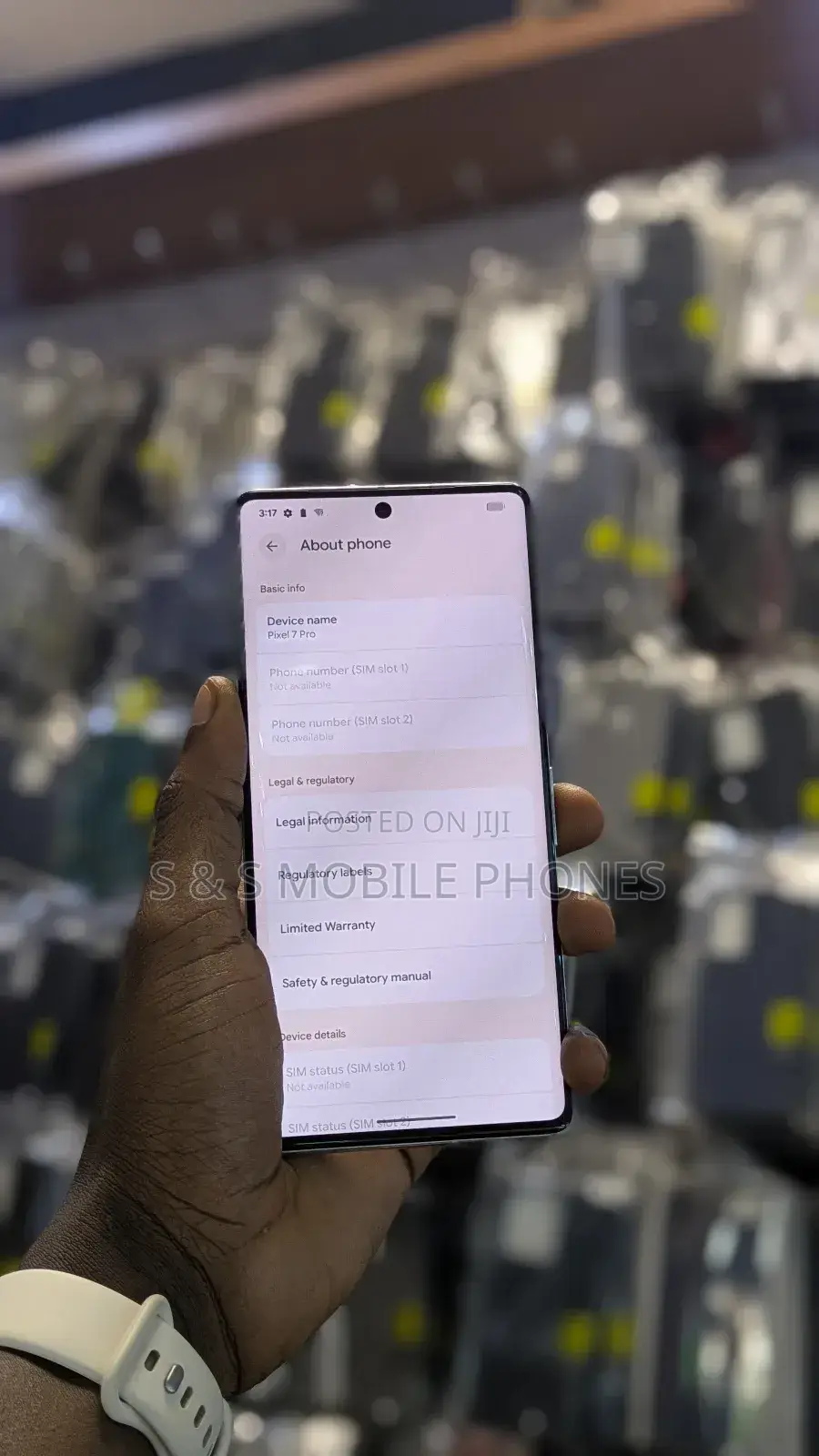 Google Pixel 7 Pro 128 GB White