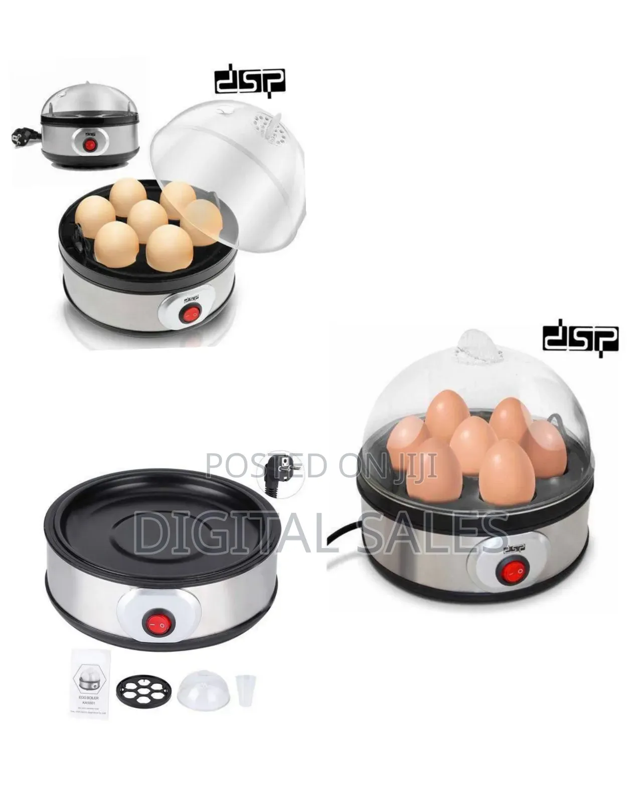 DSP Electric Egg Boiler / Steamer