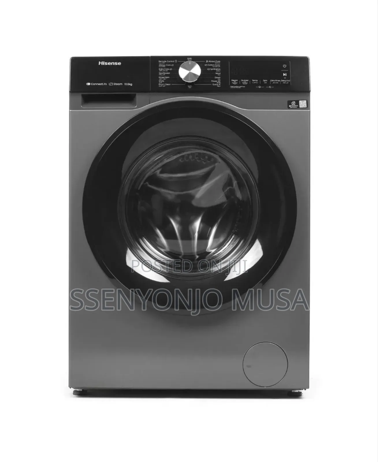Hisense 8kg Automatic Front Load Washing Machine - Wfhv8012t