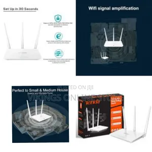 Tenda F3 300mbps Wi-Fi Router, Easy Setup WPS Button, Parental Control