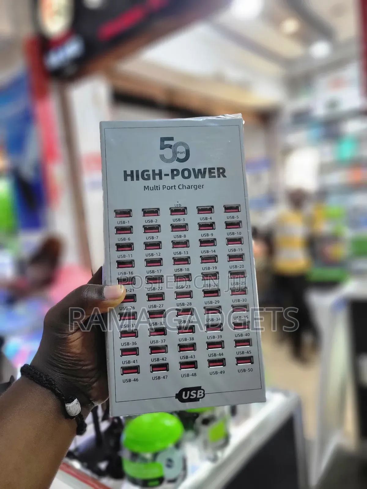 50-port High-power Multi-port Usb Charger.