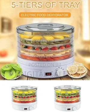 Electric Food Dehydrator With Multi-Layer Trays