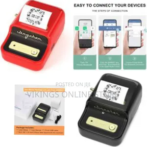 B21 2 Inch Thermal Label Maker With 1 Roll Free Tape Auto