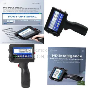 12.7mm Intelligent Handheld Printer Code Qr Code Logo Touch Screen