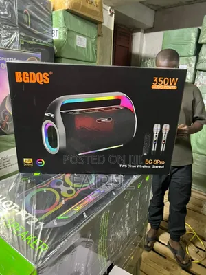 Bg-8pro TWS Pure Bass Bluetooth Portable Speaker 350w