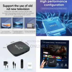 Topleo Motherboard for Android Smart Tv Box With Remote Control