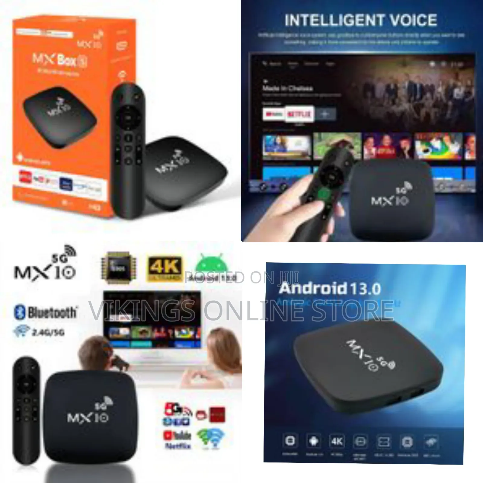 Topleo Motherboard for Android Smart Tv Box With Remote Control