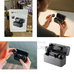 Dji Mic Mini (2 Tx + 1 Rx + Charging Case), Wireless Microphone