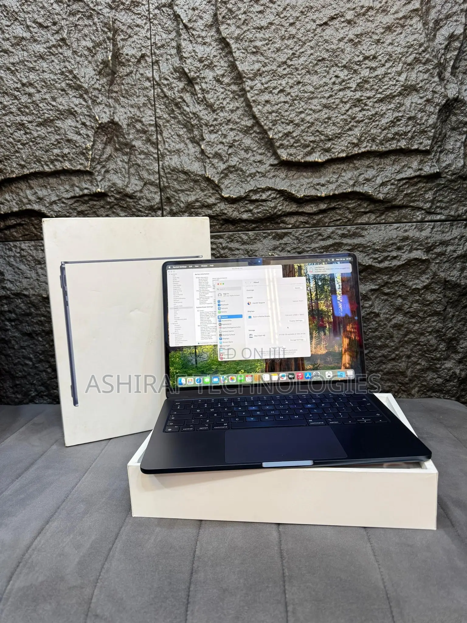 Laptop Apple MacBook Air 8GB Intel Core M3 SSD 256GB