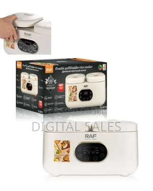 Raf Dual-Pot Electric Rice Cooker / Multi-Cooker System