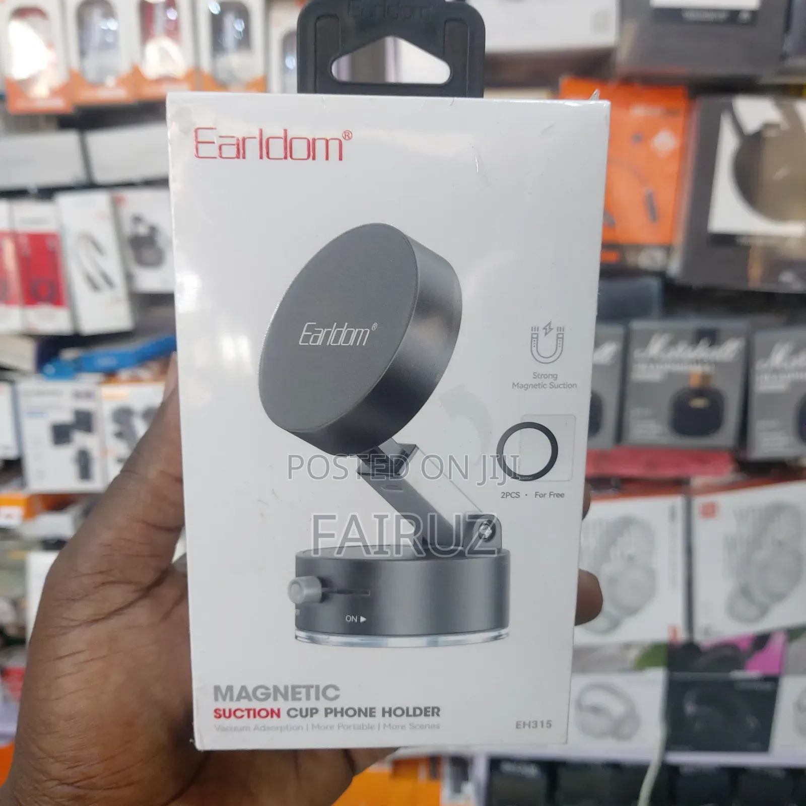 Earldom Magnetic Suction Cup Phone Holder