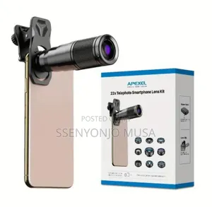Apexel 9‐In‐1 Mobile Phone Camera Lens Kit