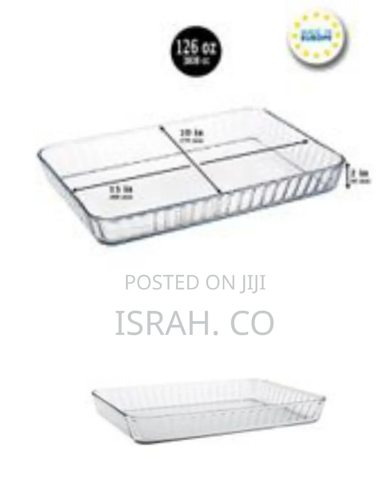 Borcam Rectangle Bakeware Casserole Dish With Heat Resistant Oven