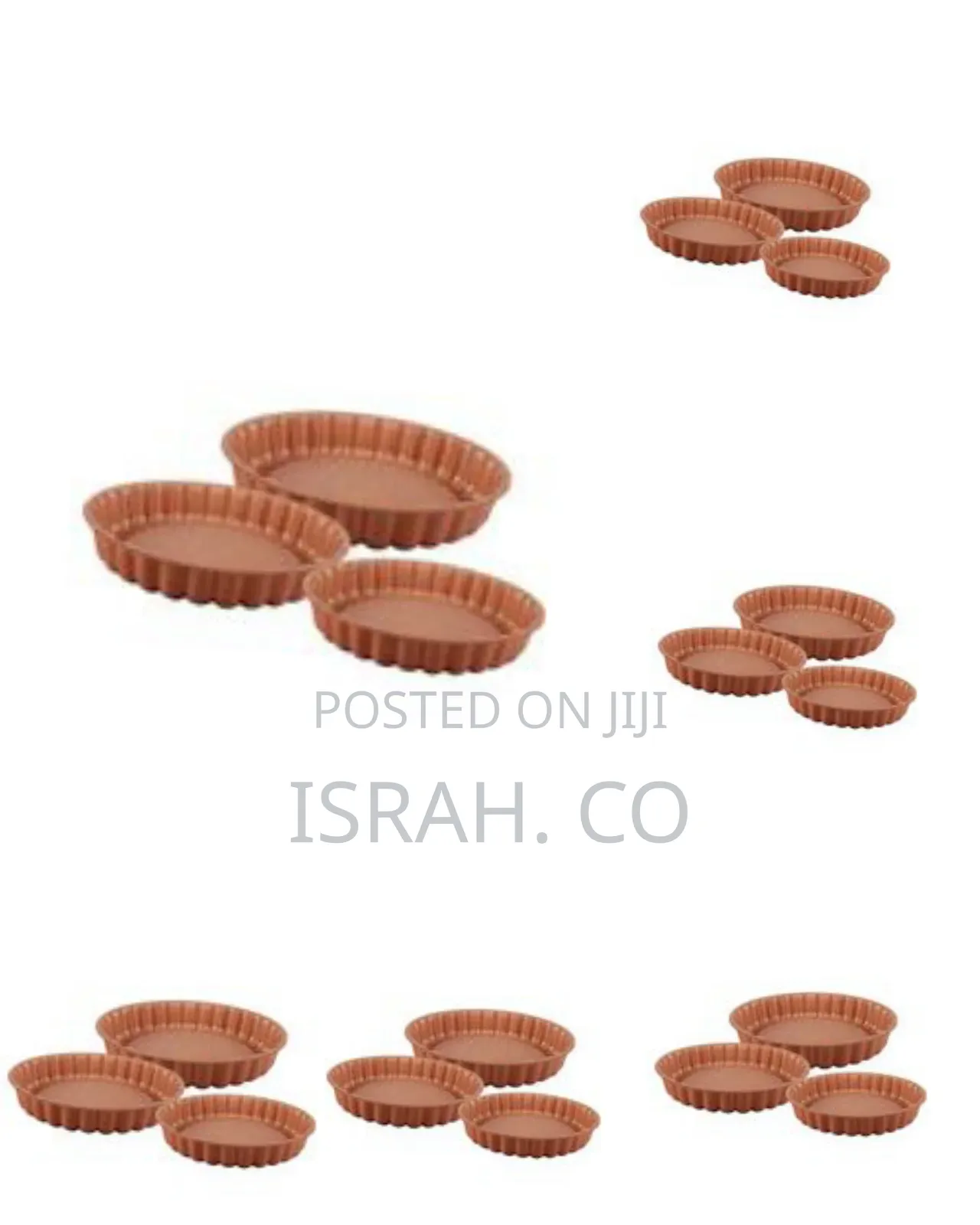 3pc Decorative Nonstick Angel Baking Food Pie Cake Pan 28,30 32c