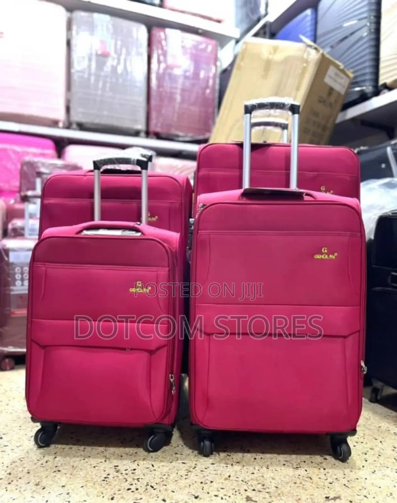 Gemulin 4 Pieces Suitcase Set
