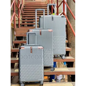 Rose Gold Hardshell Luggage Sets
