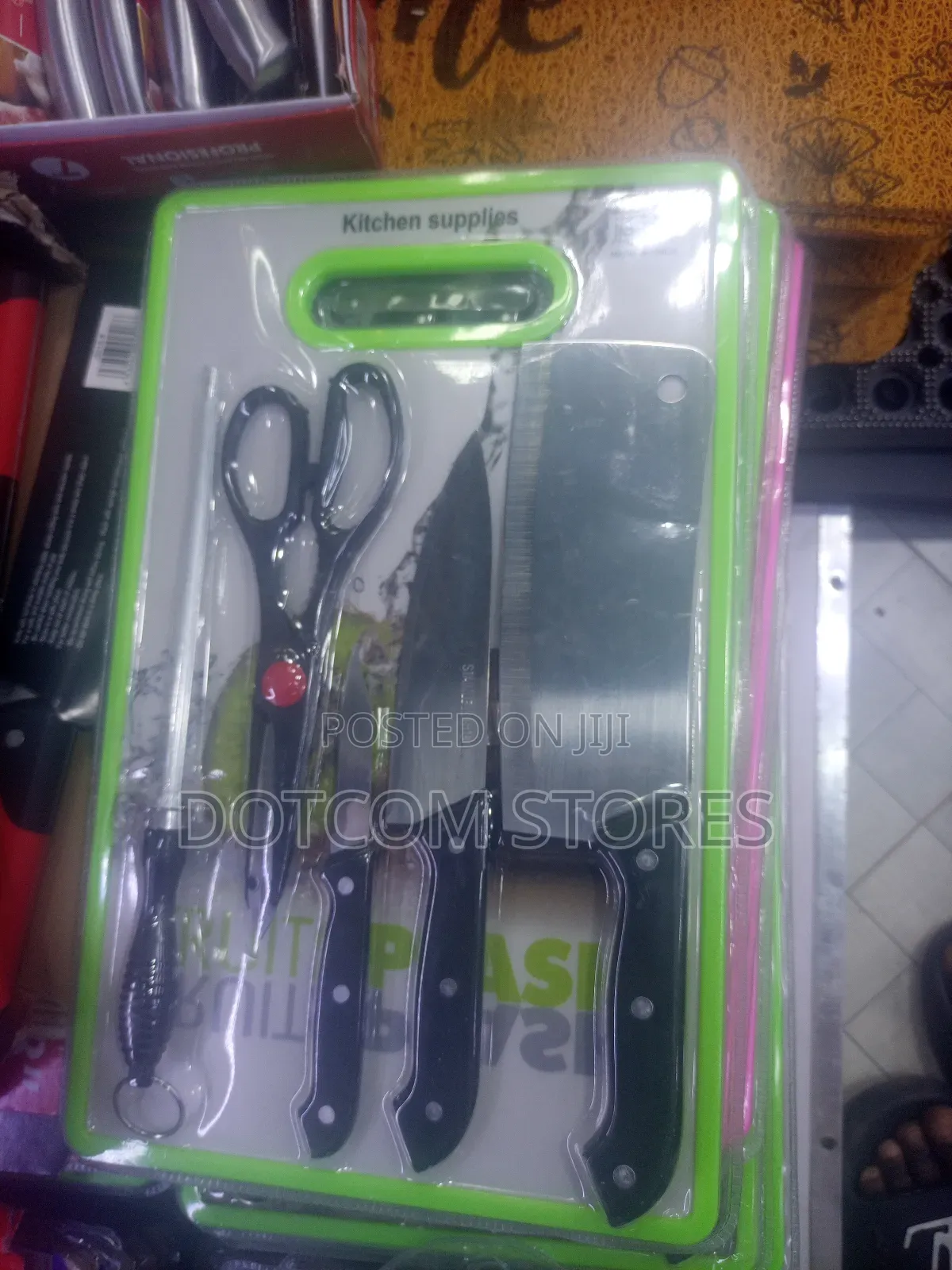 Steel Kitchen Knife Set