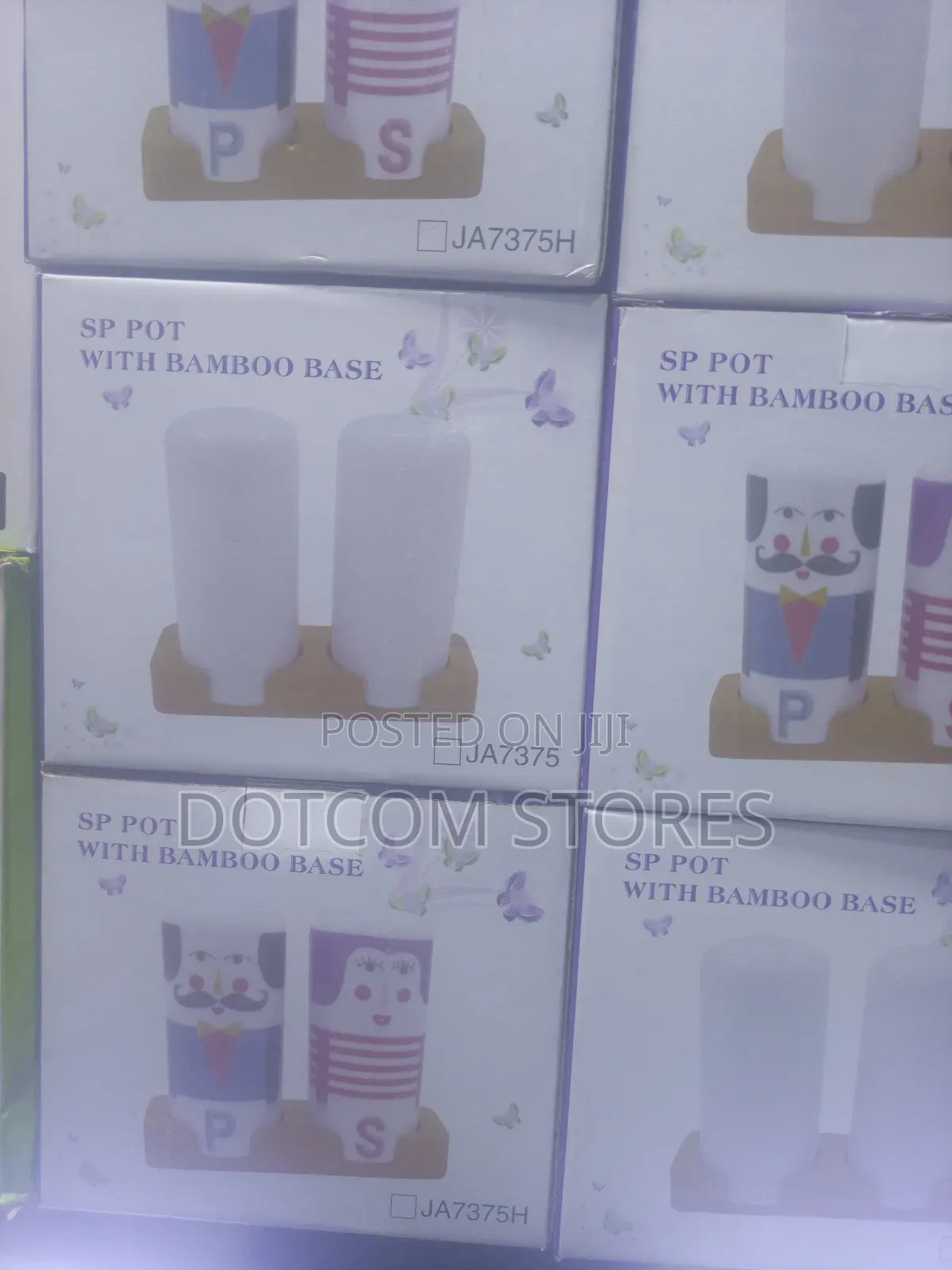 Nutcrackers in Pots With a Bamboo Base, Model Ja7375h