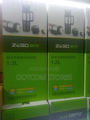 Zego 1.2l Vacuum Travel Pot,