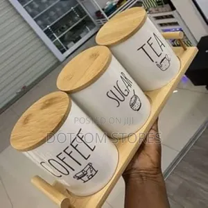 3-Piece Ceramic Canister Set