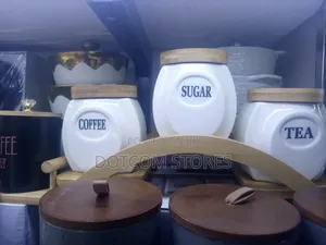 3-Piece Ceramic Kitchen Canister Set