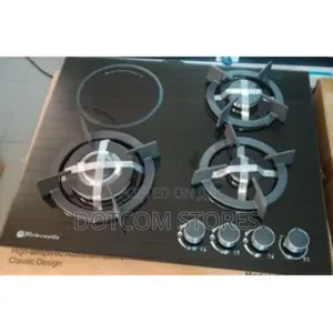 Bergamo Brand Built-in Gas and Electric Hybrid Cooktop Hob