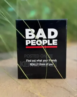 Bad People Adult Party Card