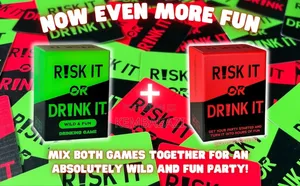 Risk It or Drink It" Adult Drinking Game.