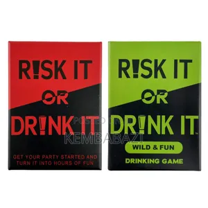 Risk It or Drink It" Adult Drinking Game.