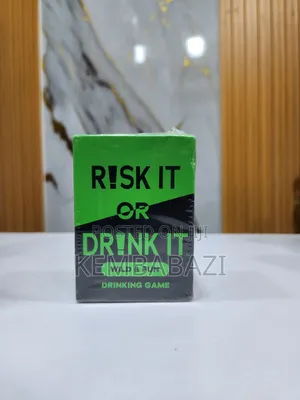 Risk It or Drink It" Adult Drinking Game.