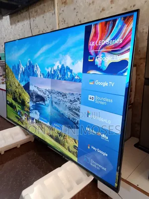 New 65" Pixel Uhd Google Smart Tv