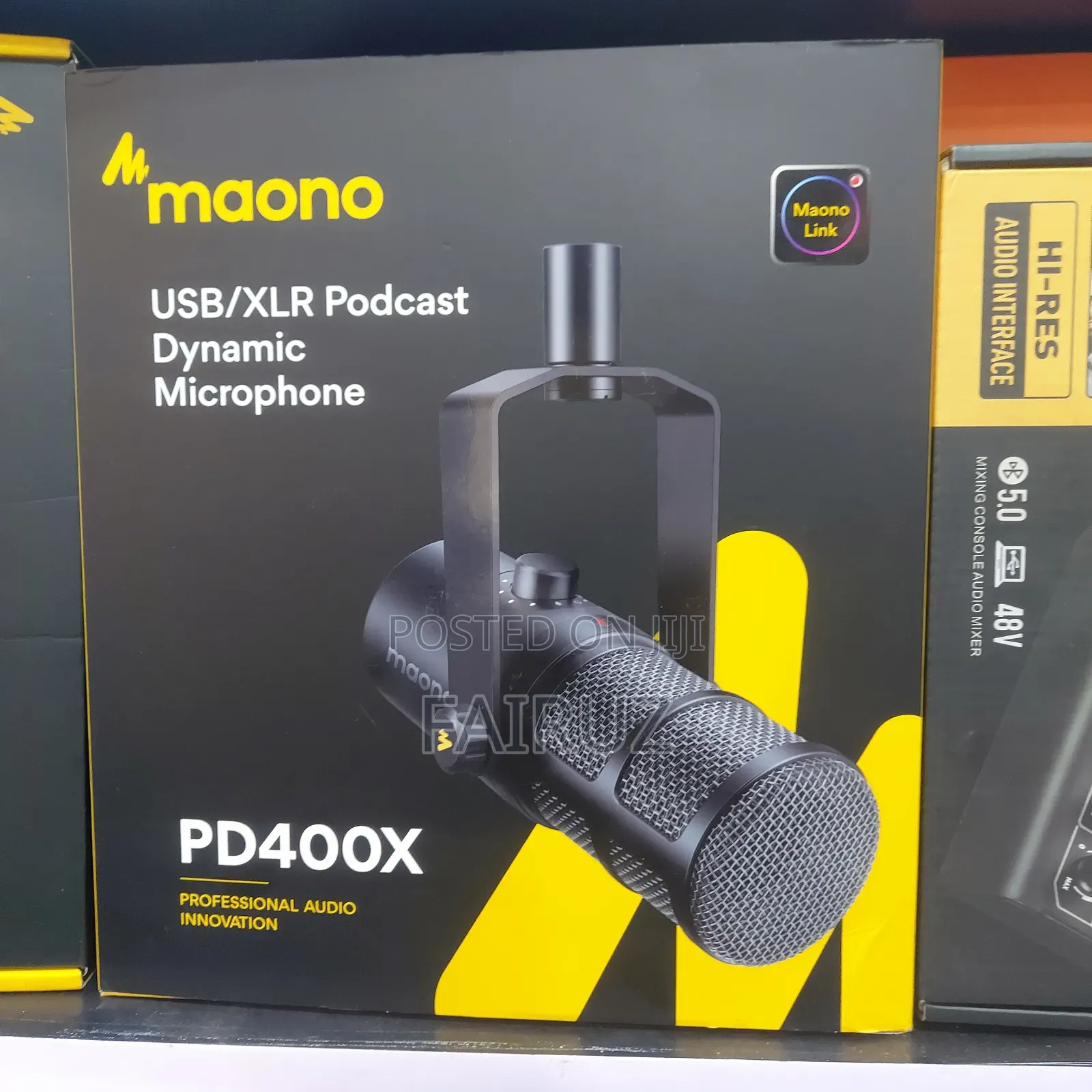 Maono Pd400x Usb/XLR Podcast Dynamic Microphone