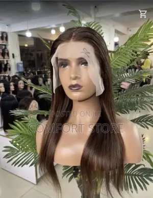 13*4 Colors 2# Straight Human Hair Wigs Inches 20