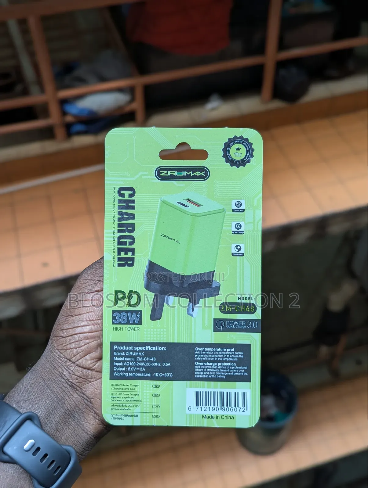 Zirumax 38w Pd Superfast Charger