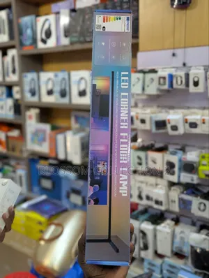 Smart Led Corner Floor Lamp With RGB Remote, Music Sync, Bluetooth