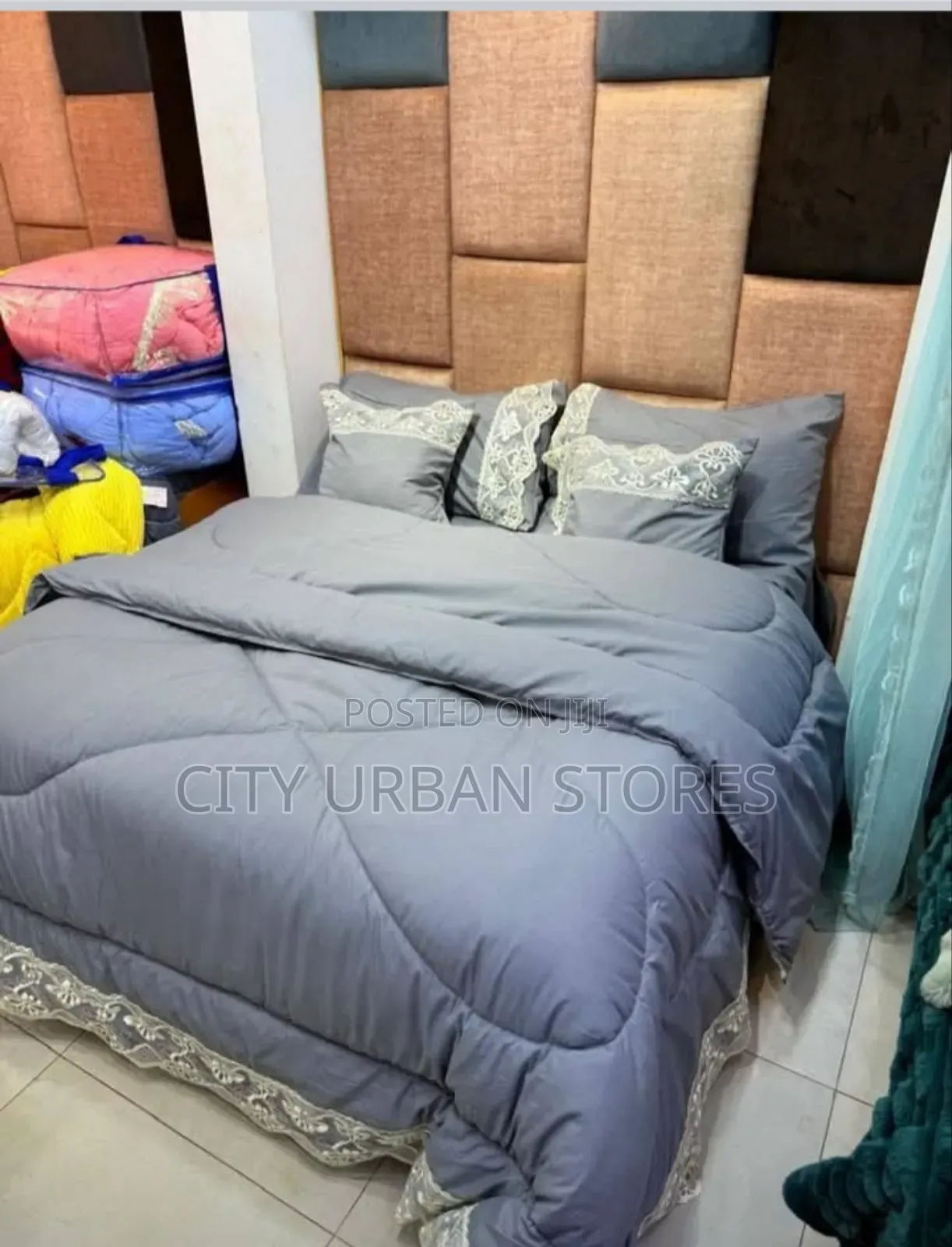 10pcs Large Grey Colour Duvets