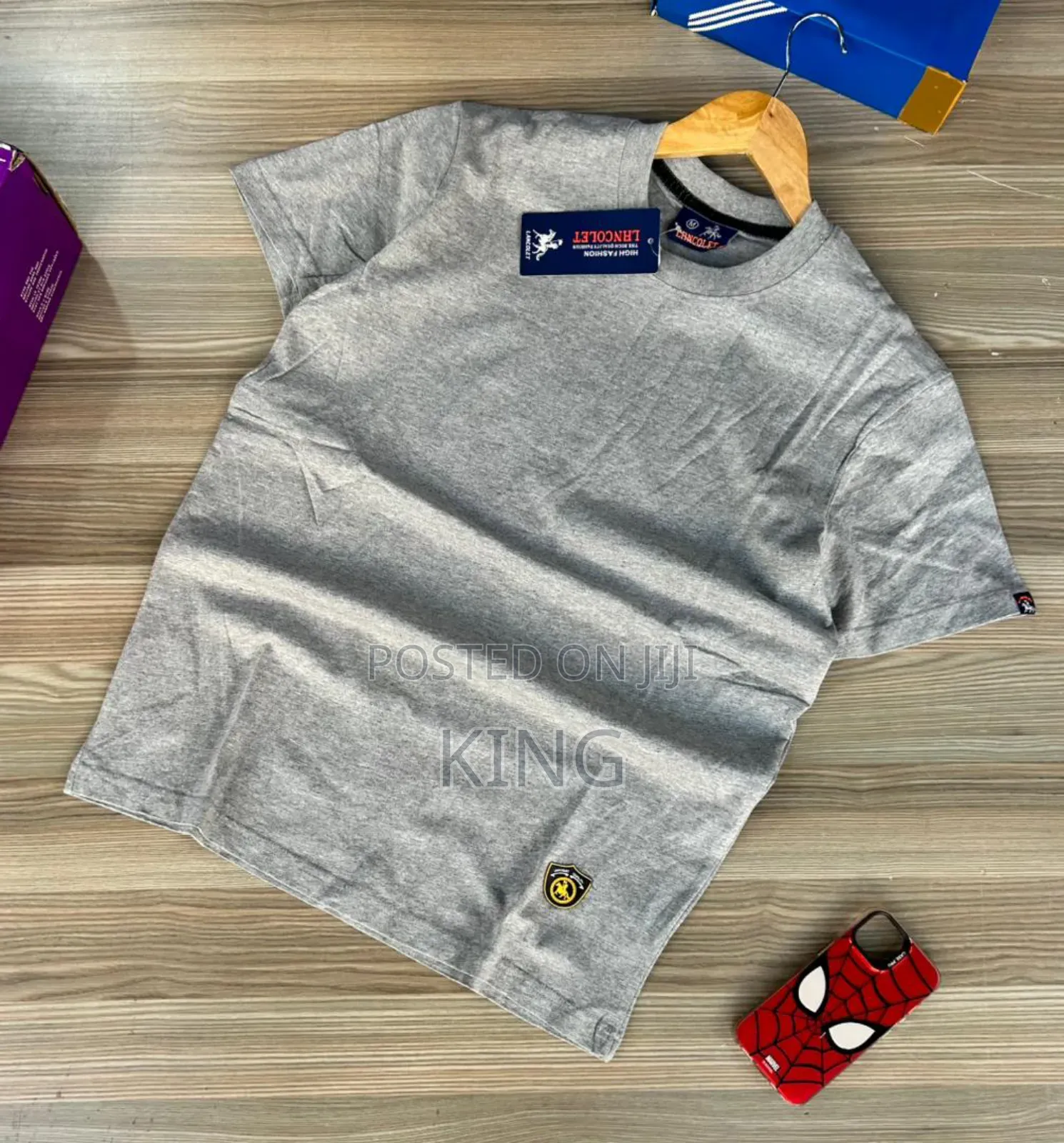 Ash Grey Lancolet T-Shirt