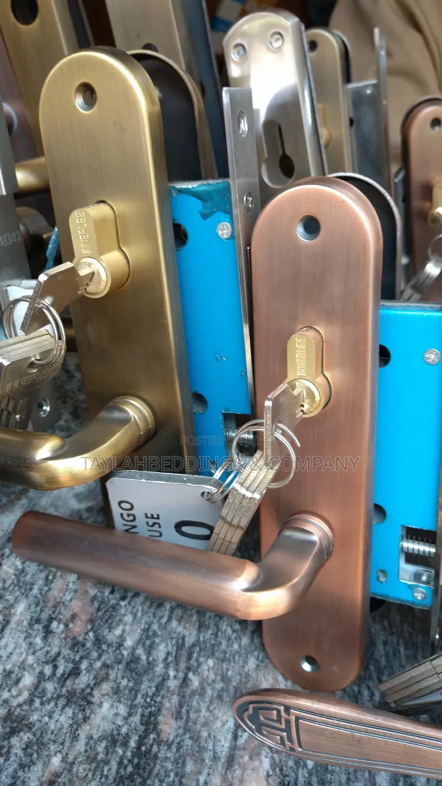 Heavy Duty Mortise Handle Door Locks for Main Door Lock Handle Sets