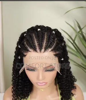 13*4 Braids Human Hair Wigs