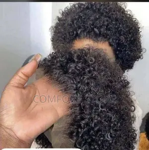 13*4 Pixie Curly Human Hairs Wigs