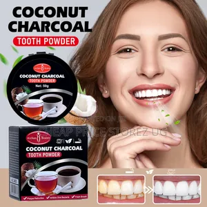 Activated Bamboo Charcoal Powder for Teeth Whitening 50g Green Tea