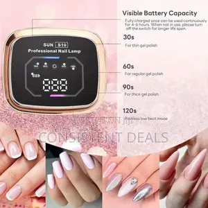 36 Leds Nail Dryer Cordless Lamp 108w