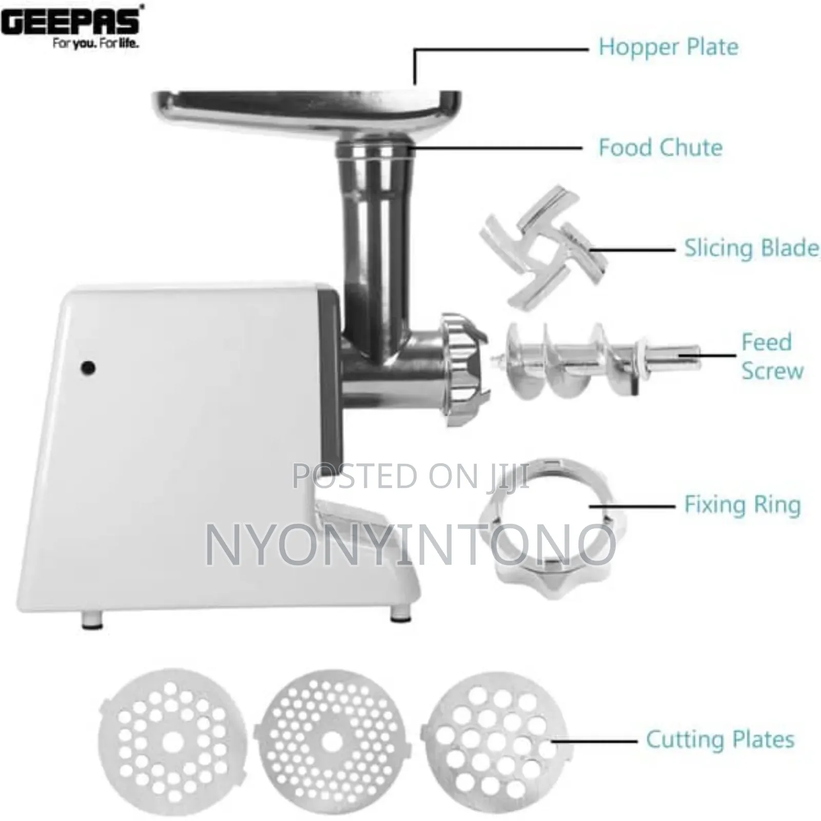 Geepas High-Quality Meat Grinder
