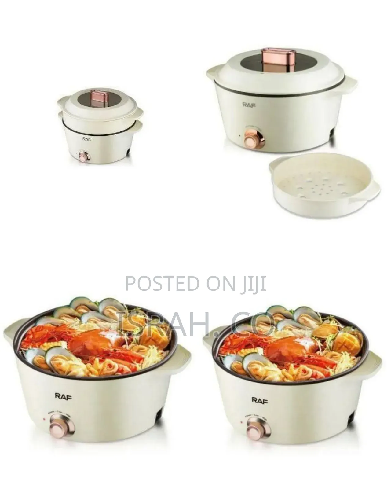 Raf Multi-Functional Electric Hot Pot and Steamer System